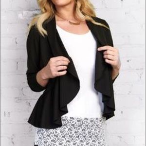 RUBY RIBBON BOLERO JACKET Black Size L